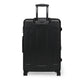 Getrott Was England will Egon Tschirch 1918 Black Cabin Suitcase Inner Pockets Extended Storage Adjustable Telescopic Handle Inner Pockets Double wheeled Polycarbonate Hard-shell Built-in Lock