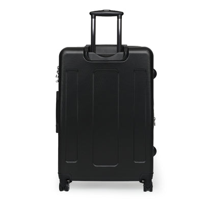 Getrott Was England will Egon Tschirch 1918 Black Cabin Suitcase Extended Storage Adjustable Telescopic Handle Double wheeled Polycarbonate Hard-shell Built-in Lock-Bags-Geotrott