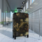 Getrott Belshazzars Feast by Rembrandt Black Cabin Suitcase Inner Pockets Extended Storage Adjustable Telescopic Handle Inner Pockets Double wheeled Polycarbonate Hard-shell Built-in Lock