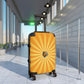 Geotrott Cincinnati Bengals National Football League NFL Team Logo Cabin Suitcase Rolling Luggage Checking Bag