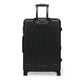 Getrott Nas Illmatic Black Cabin Suitcase Inner Pockets Extended Storage Adjustable Telescopic Handle Inner Pockets Double wheeled Polycarbonate Hard-shell Built-in Lock Carry-On Travel Check Luggage 4-Wheel Spinner Suitcase Bag Multiple Colors and Sizes