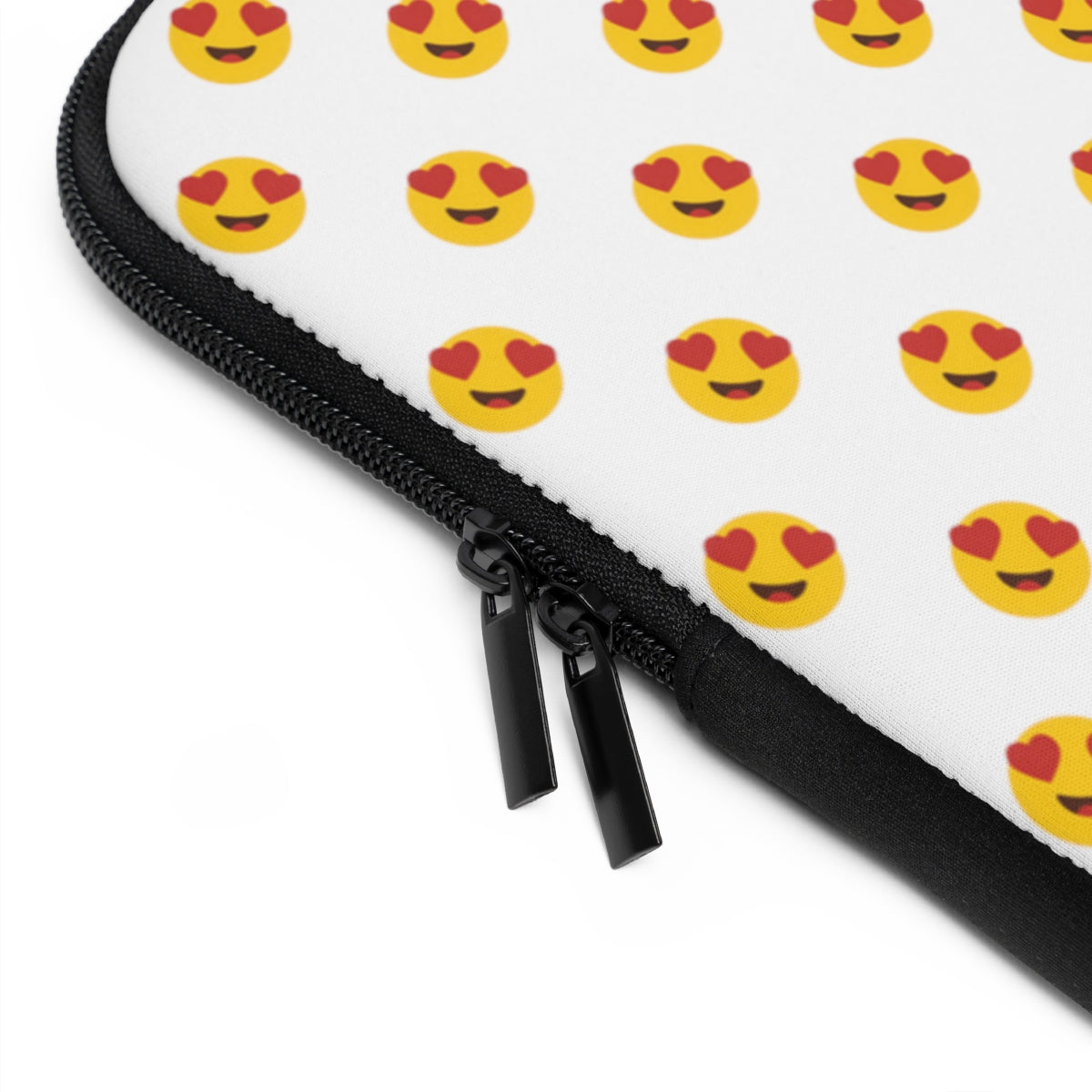 Getrott Emoji Smilling Face with Heart Eyes Laptop Sleeve-Laptop Sleeve-Geotrott