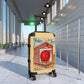 Getrott Maule Seed Book Red Onion Farm Collection Cabin Suitcase Inner Pockets Extended Storage Adjustable Telescopic Handle Inner Pockets Double wheeled Polycarbonate Hard-shell Built-in Lock