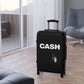 Getrott Johnny Cash Black Cabin Suitcase Inner Pockets Extended Storage Adjustable Telescopic Handle Inner Pockets Double wheeled Polycarbonate Hard-shell Built-in Lock Carry-On Travel Check Luggage 4-Wheel Spinner Suitcase Bag Multiple Colors and Sizes