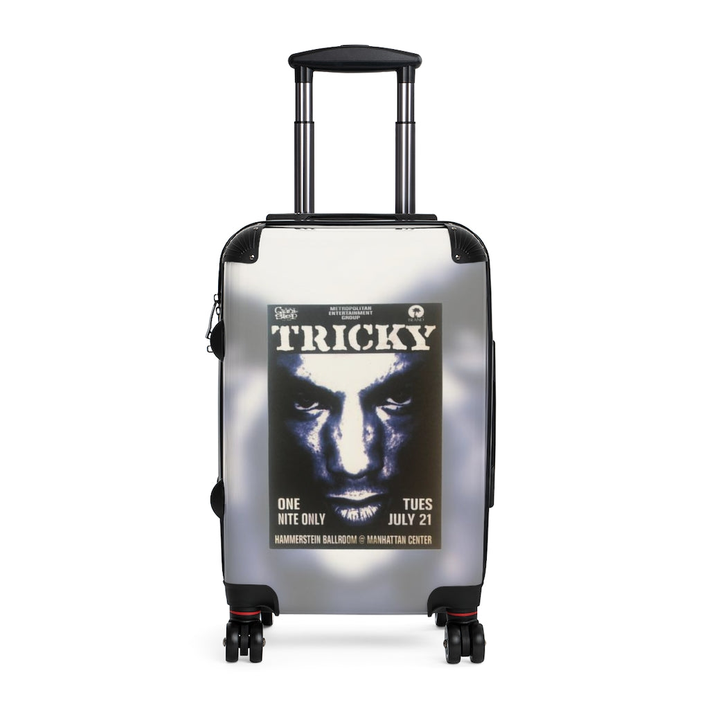 Getrott Hammerstein Ballroom NYC Party Flyer Tricky Performance Metropolitan Entertainment Group Cabin Suitcase Inner Pockets Extended Storage Adjustable Telescopic Handle Inner Pockets Double wheeled Polycarbonate Hard-shell Built-in Lock