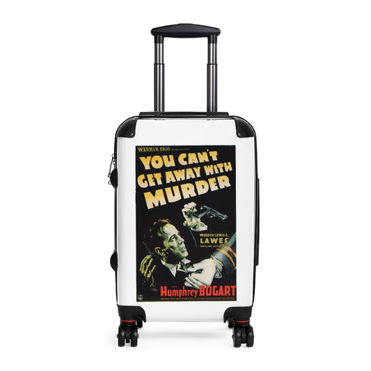 Getrott You Can't Get Away with Murder Movie Poster Collection Cabin Suitcase Extended Storage Adjustable Telescopic Handle Double wheeled Polycarbonate Hard-shell Built-in Lock-Bags-Geotrott