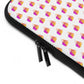 Getrott Old Sail Ships Pattern White Laptop Sleeve