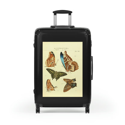 Getrott Butterflies Macrolepidopteran Rhopalocera Lepidoptera Papilic Achivi Cabin Suitcase Rolling Luggage Extended Storage Adjustable Telescopic Handle Double wheeled Polycarbonate Hard-shell Built-in Lock-Bags-Geotrott