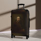 Getrott Rembrandt Self Portrait at the Age of 63 Rembrandt Black Cabin Suitcase Inner Pockets Extended Storage Adjustable Telescopic Handle Inner Pockets Double wheeled Polycarbonate Hard-shell Built-in Lock