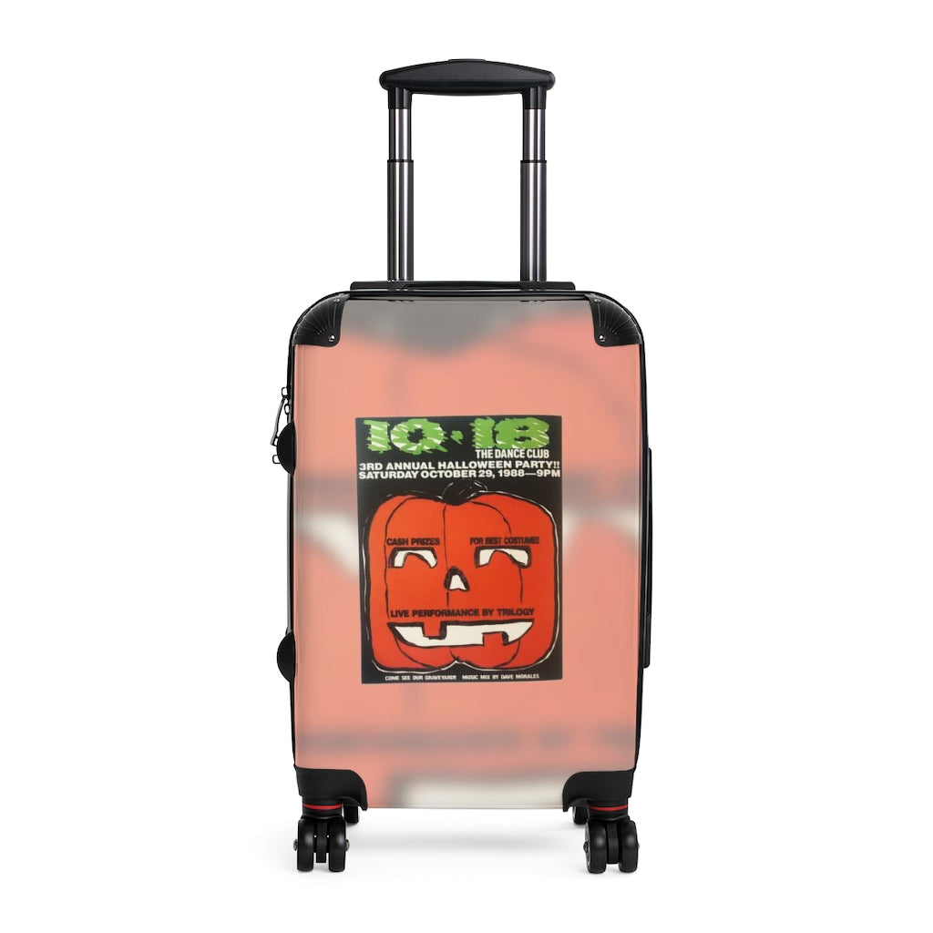 Getrott The Dance Club Halloween Party 1988 NYC Trilogy Dj Dave Morales Cabin Suitcase Extended Storage Adjustable Telescopic Handle Double wheeled Polycarbonate Hard-shell Built-in Lock-Bags-Geotrott