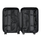 Getrott The Matrix Reloaded Resurrections Revolutions Trilogy Matrixmovies Glitch in the Matrix Animatrix Keanu Reeves World Classic Poster Black Cabin Suitcase Carry-On Travel Check Luggage 4-Wheel Spinner Suitcase Bag Multiple Colors and Sizes