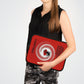 Getrott Vertigo Movie Poster Red Laptop Sleeve