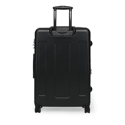 Getrott Fly South Sea Isles via PanAmerican Airlines World Classic Poster Black Cabin Suitcase Extended Storage Adjustable Telescopic Handle Double wheeled Polycarbonate Hard-shell Built-in Lock-Bags-Geotrott