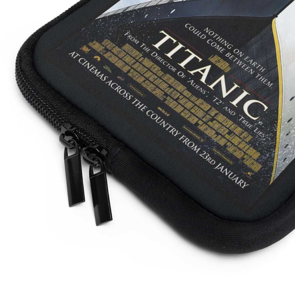 Getrott Titanic Movie Poster Laptop Sleeve-Laptop Sleeve-Geotrott