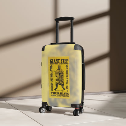 Getrott Club Metro NYC Party Flyer Groove Academy Giant Step Doin The Jazz Thing Dj Smash Jazzy Nice Cabin Suitcase Extended Storage Adjustable Telescopic Handle Double wheeled Polycarbonate Hard-shell Built-in Lock-Bags-Geotrott