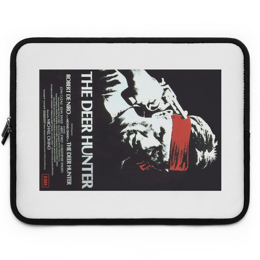 Getrott The Deer Hunter Movie Poster Red Laptop Sleeve-Laptop Sleeve-Geotrott