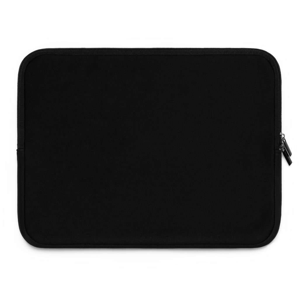 Getrott Black White Goldfish Pattern Black Laptop Sleeve