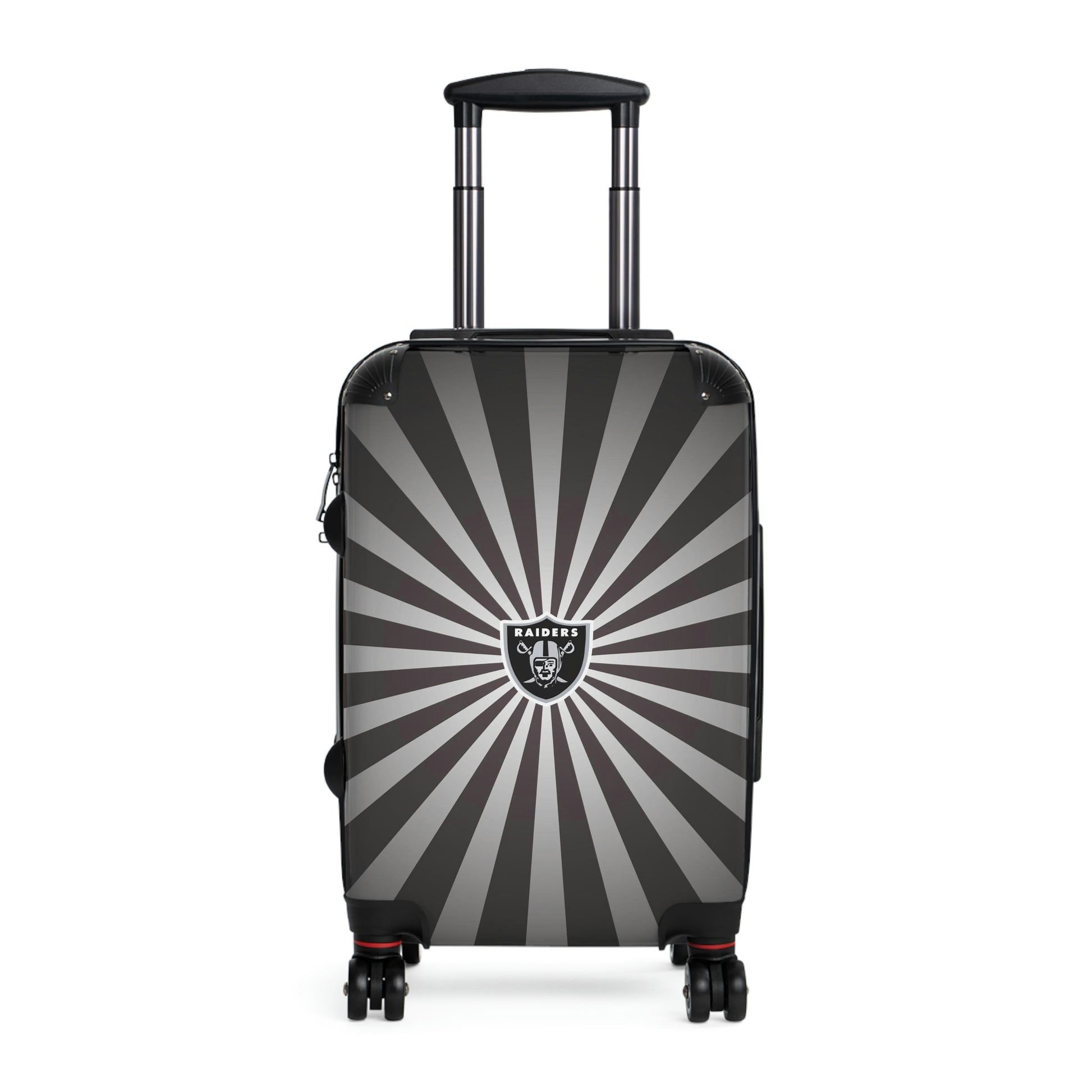 Geotrot Las Vegas Raiders National Football League NFL Team Logo Cabin Suitcase Rolling Luggage Checking Bag
