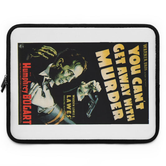 Getrott You Cant Get Away with Murder Movie Poster Laptop Sleeve-Laptop Sleeve-Geotrott