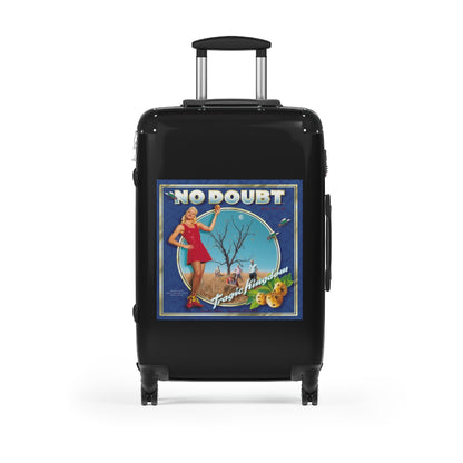 Getrott No Doubt Tragic Kingdom 1995 Black Cabin Suitcase Extended Storage Adjustable Telescopic Handle Double wheeled Polycarbonate Hard-shell Built-in Lock-Bags-Geotrott