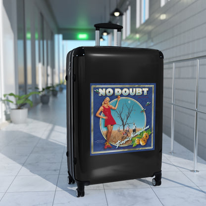 Getrott No Doubt Tragic Kingdom 1995 Black Cabin Suitcase Extended Storage Adjustable Telescopic Handle Double wheeled Polycarbonate Hard-shell Built-in Lock-Bags-Geotrott