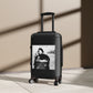 Getrott Joni Mitchell Hejira 1976 Black Cabin Suitcase Inner Pockets Extended Storage Adjustable Telescopic Handle Inner Pockets Double wheeled Polycarbonate Hard-shell Built-in Lock