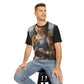 Leonardo da Vinci Madonna of the Carnation Classic Art Men's Polyester Tee (AOP)