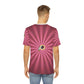 Geotrott NFL Washington Redskins Commanders Men's Polyester All Over Print Tee T-Shirt