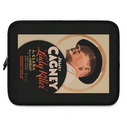 Getrott Lady Killer Movie Poster Red Laptop Sleeve-Laptop Sleeve-Geotrott