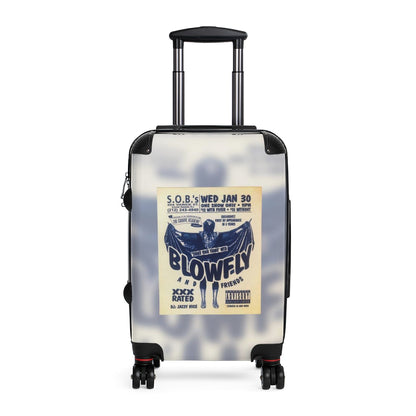 Getrott S.O.B. Club NYC Shake your Thang with BlowFly and Friends Dj Jazzy Nice The Grove Academy Party Flyer Cabin Suitcase Inner Pockets Extended Storage Adjustable Telescopic Handle Inner Pockets Double wheeled Polycarbonate Hard-shell Built-in Lock