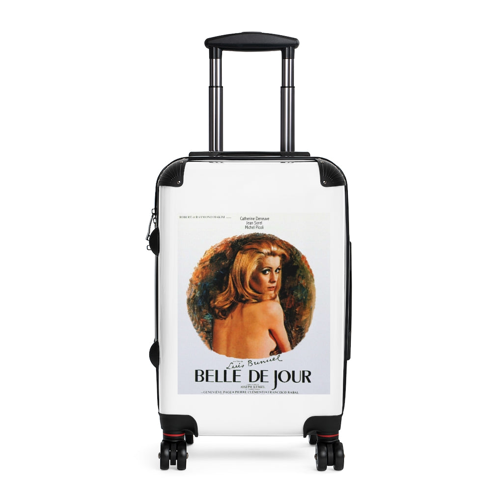 Getrott Belle De Jour Movie Poster Collection Cabin Suitcase Extended Storage Adjustable Telescopic Handle Double wheeled Polycarbonate Hard-shell Built-in Lock-Bags-Geotrott