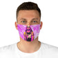 Getrott Face Mask Nirvana Kurt Cobain Pink Polyester Fabric