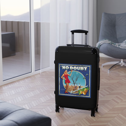 Getrott No Doubt Tragic Kingdom 1995 Black Cabin Suitcase Extended Storage Adjustable Telescopic Handle Double wheeled Polycarbonate Hard-shell Built-in Lock-Bags-Geotrott