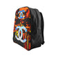 Getrott Inspired by C h a n e l Graffiti Red School Backpack Carry-On Travel Check Luggage 4-Wheel Spinner Suitcase Bag Multiple Colors and Sizes