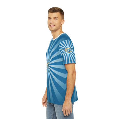 Geotrott NFL Detroit Lions Men's Polyester All Over Print Tee T-Shirt-All Over Prints-Geotrott