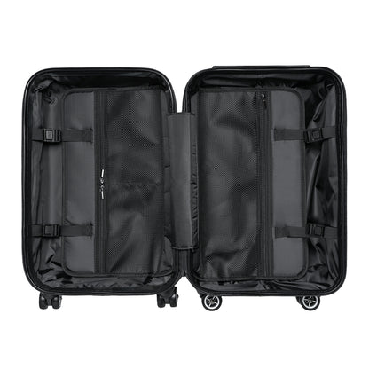 Getrott Palace De Beaute Nightclub Flyer 1990 Changing of The Guard Dj Sister Cabin Suitcase Extended Storage Adjustable Telescopic Handle Double wheeled Polycarbonate Hard-shell Built-in Lock-Bags-Geotrott