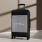 Getrott Mexico Olympics 1983 World Classic Poster Black Cabin Suitcase Inner Pockets Extended Storage Adjustable Telescopic Handle Inner Pockets Double wheeled Polycarbonate Hard-shell Built-in Lock