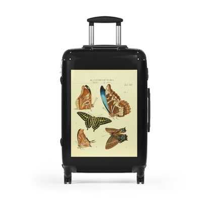 Getrott Butterflies Macrolepidopteran Rhopalocera Lepidoptera Papilic Achivi Cabin Suitcase Rolling Luggage Extended Storage Adjustable Telescopic Handle Double wheeled Polycarbonate Hard-shell Built-in Lock-Bags-Geotrott