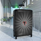 Geotrott Atlanta Falcons National Football League NFL Team Logo Cabin Suitcase Rolling Luggage Checking Bag