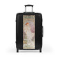 Getrott La Dame Aux Camelias Sarah Bernhardt World Classic Poster Black Cabin Suitcase Inner Pockets Extended Storage Adjustable Telescopic Handle Inner Pockets Double wheeled Polycarbonate Hard-shell Built-in Lock