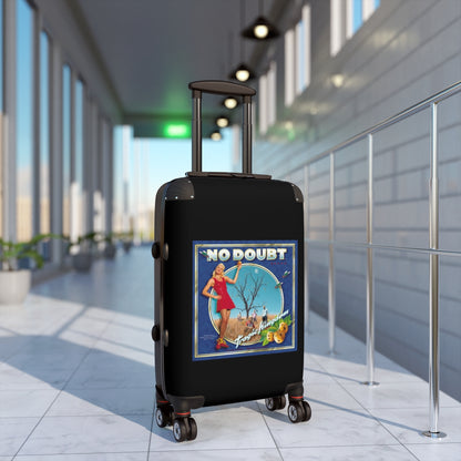 Getrott No Doubt Tragic Kingdom 1995 Black Cabin Suitcase Extended Storage Adjustable Telescopic Handle Double wheeled Polycarbonate Hard-shell Built-in Lock-Bags-Geotrott