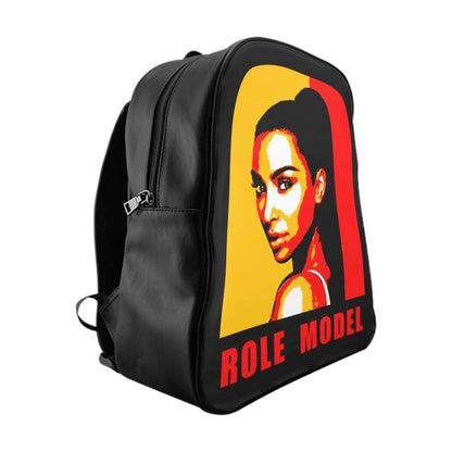 Getrott Kim Kardashian Role Model Black, Red, Yellow School Backpack Carry-On Travel Check Luggage 4-Wheel Spinner Suitcase Bag Multiple Colors and Sizes-Bags-Geotrott