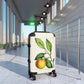 Getrott Wild Orange Citrus Vulgaris Farm Collection Cabin Suitcase Inner Pockets Extended Storage Adjustable Telescopic Handle Inner Pockets Double wheeled Polycarbonate Hard-shell Built-in Lock