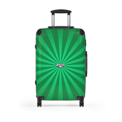 Geotrott Philadelphia Eagles2 National Football League NFL Team Logo Cabin Suitcase Rolling Luggage Checking Bag-Bags-Geotrott