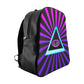 Getrott Illuminati Purple School Backpack Carry-On Travel Check Luggage 4-Wheel Spinner Suitcase Bag Multiple Colors and Sizes