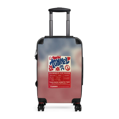 Getrott Tunnel nightclub Chelsea NYC Summer VIP Pass Original Nightlife Flyers Cabin Suitcase Extended Storage Adjustable Telescopic Handle Double wheeled Polycarbonate Hard-shell Built-in Lock-Bags-Geotrott