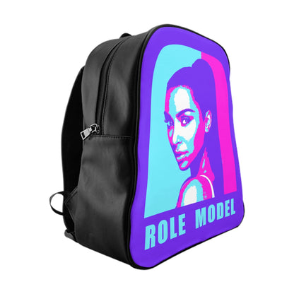 Getrott Kim Kardashian Padded Girls Backpack Purple, Pink and Turquoise Carry-On Travel Check Luggage 4-Wheel Spinner Suitcase Bag Multiple Colors and Sizes-Bags-Geotrott