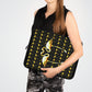 Getrott Yellow Flamingos Kissing Black Laptop Sleeve