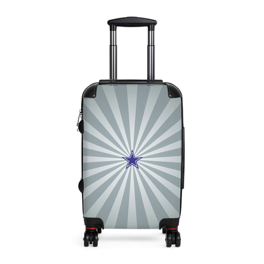 Geotrott Dallas Cowboys National Football League NFL Team Logo Cabin Suitcase Rolling Luggage Checking Bag-Bags-Geotrott