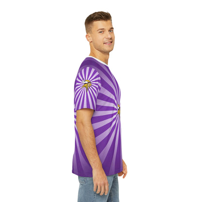 Geotrott NFL Minnesota Vikings Men's Polyester All Over Print Tee T-Shirt-All Over Prints-Geotrott